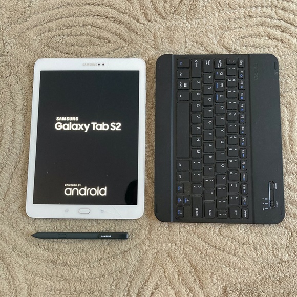 Samsung Tablets & Accessories Samsung Android White Galaxy Tab S2